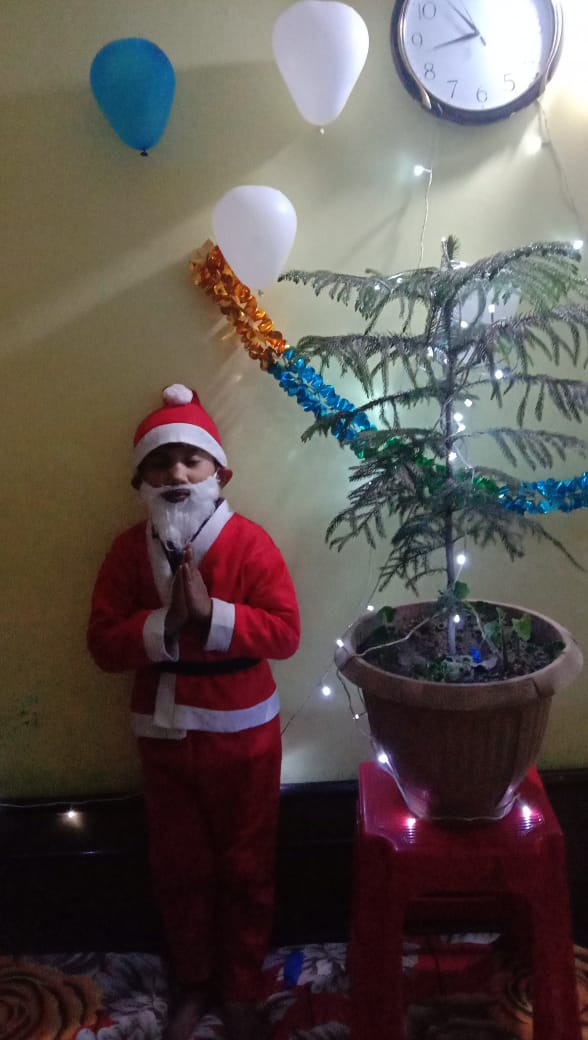 CHRISTMAS CELEBRATION UKG B ON 22-12-2020